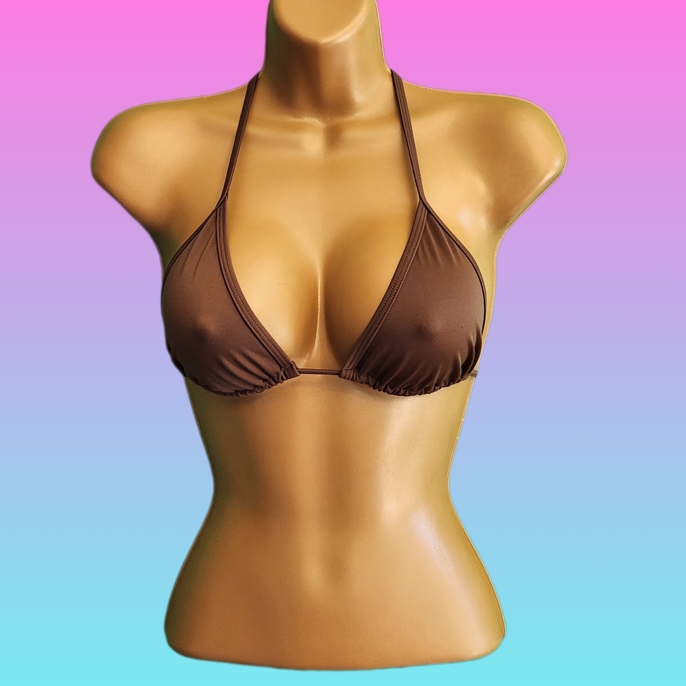 Victoria's Secret Brown String Bikini (Medium)